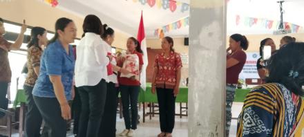 Gerak Aksi Sosial dan Sosialisasi Posyandu 6 Standar Pelayanan Minimal (SPM) dari Ketua Tim Penggera